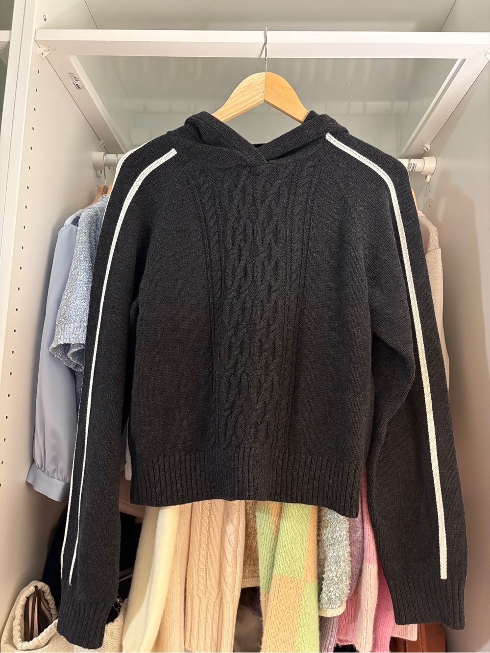 Charcoal Knit Sweater